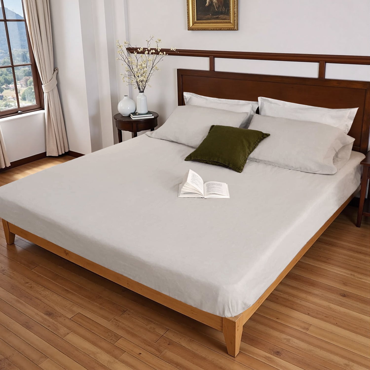 Natural Linen Sheet Set