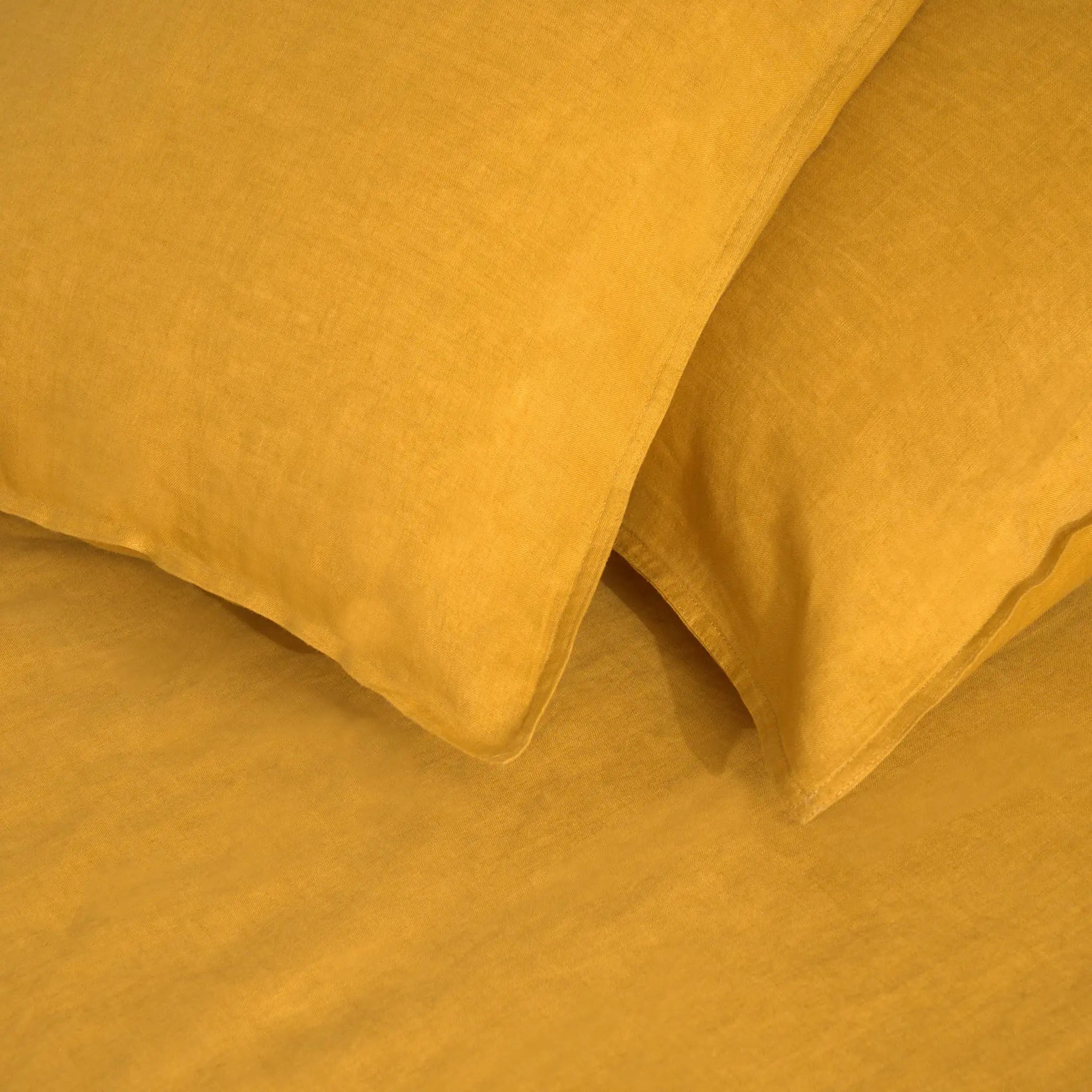 Ginger Linen Pillowcase Set - Linen Times