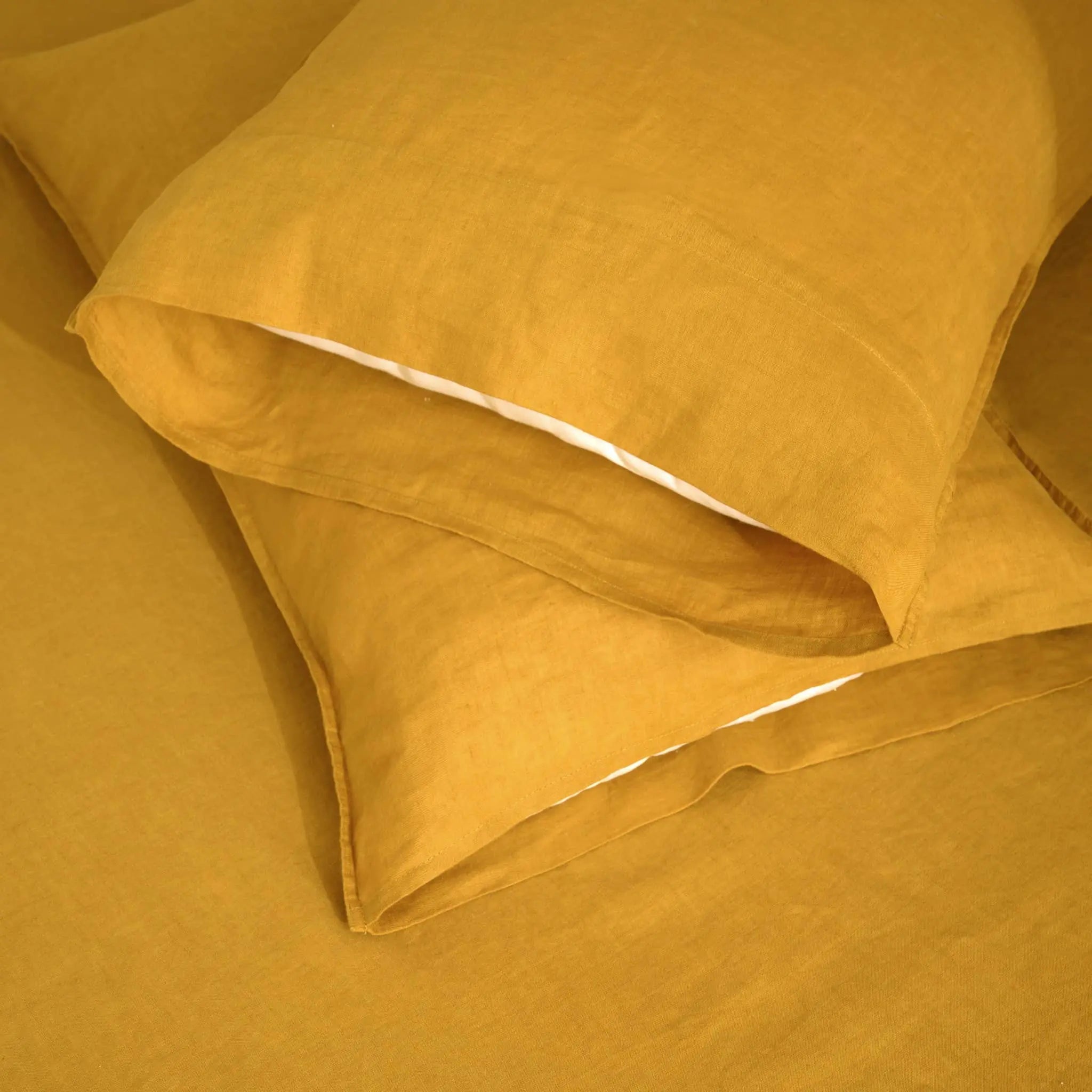 Ginger Linen Sheet Set - Linen Times