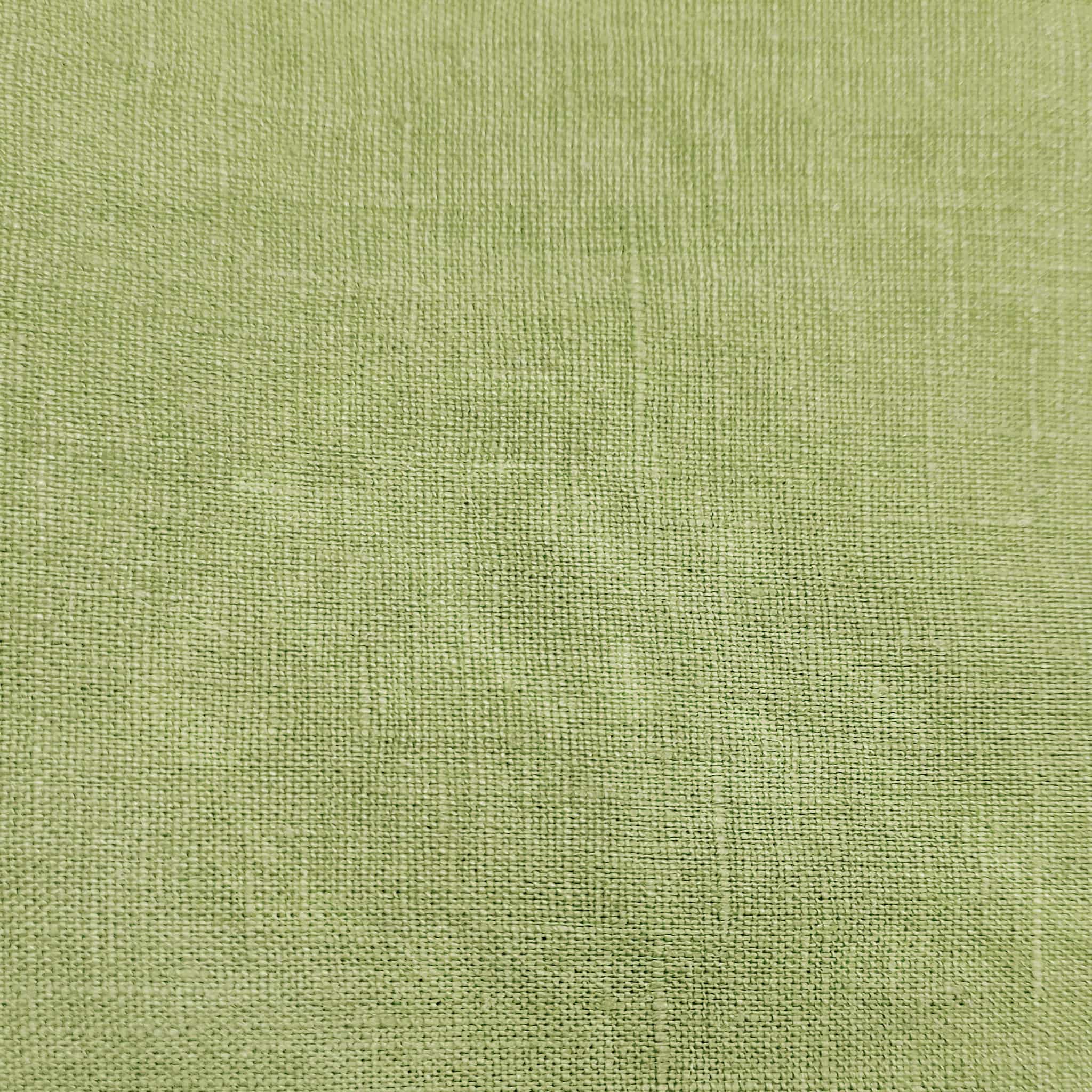 Pure Linen Fabric Curtains Clothing DIY Linen Fabric - Avocado - Linen Time #color_Avocado