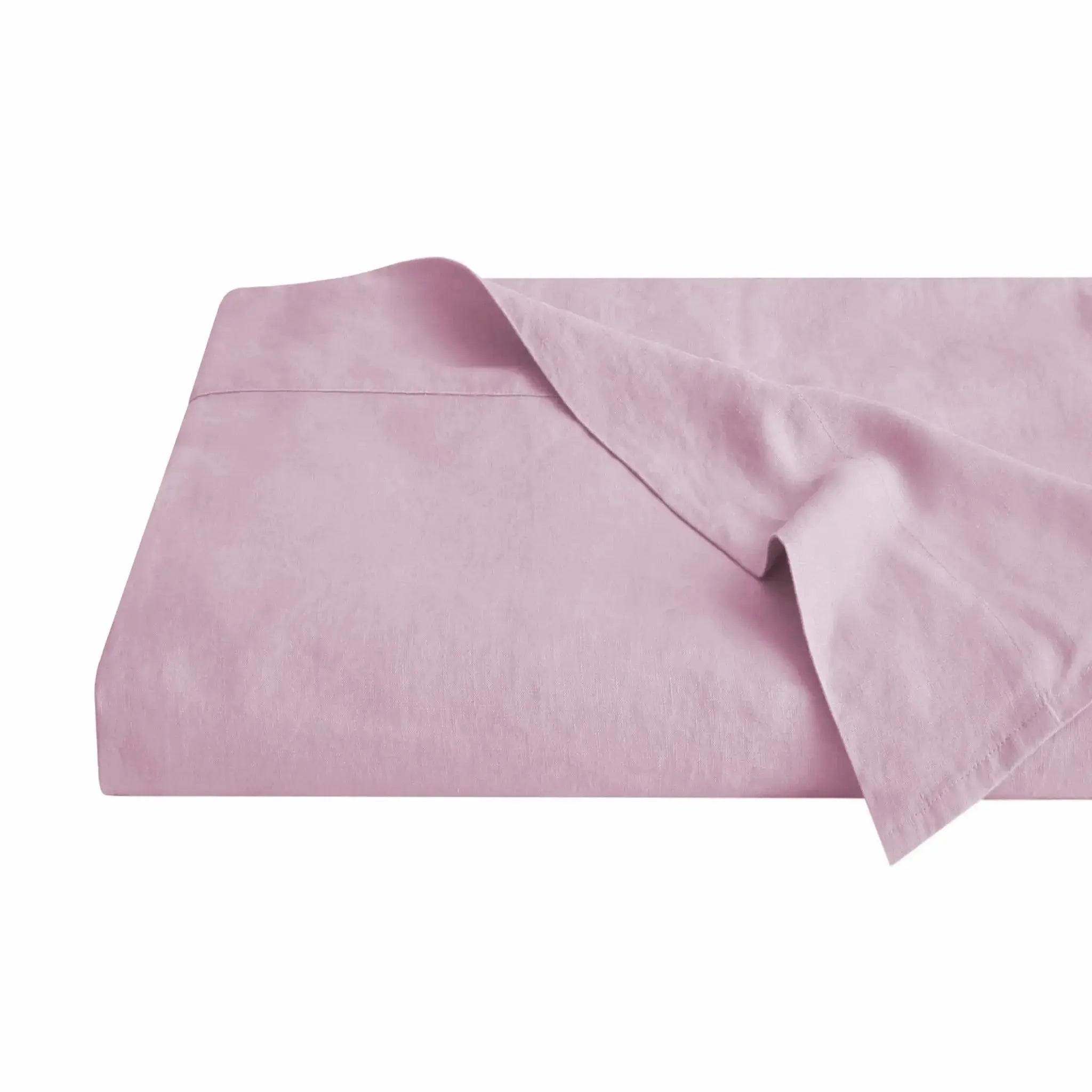 Pure Linen Fabric Curtains Clothing DIY Linen Fabric - Soft Pink - Linen Time #color_Soft Pink