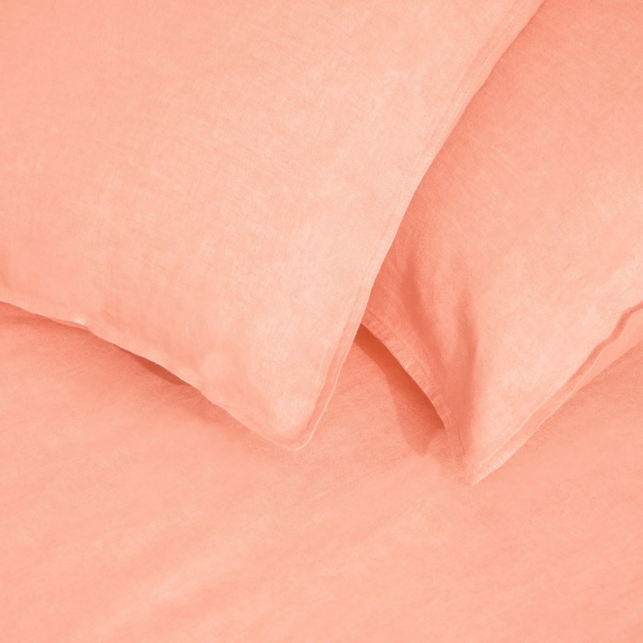 Peach Fuzz Linen Pillowcase Set - Linen Times