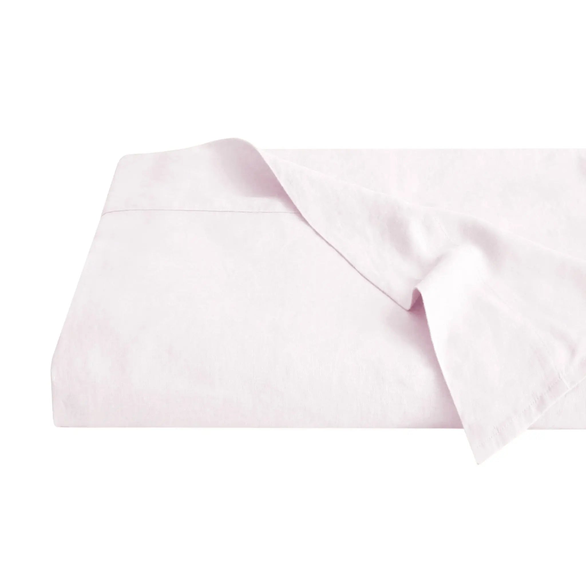 Pure Linen Fabric Curtains Clothing DIY Linen Fabric - Pinkish White - Linen Time #color_Pinkish White