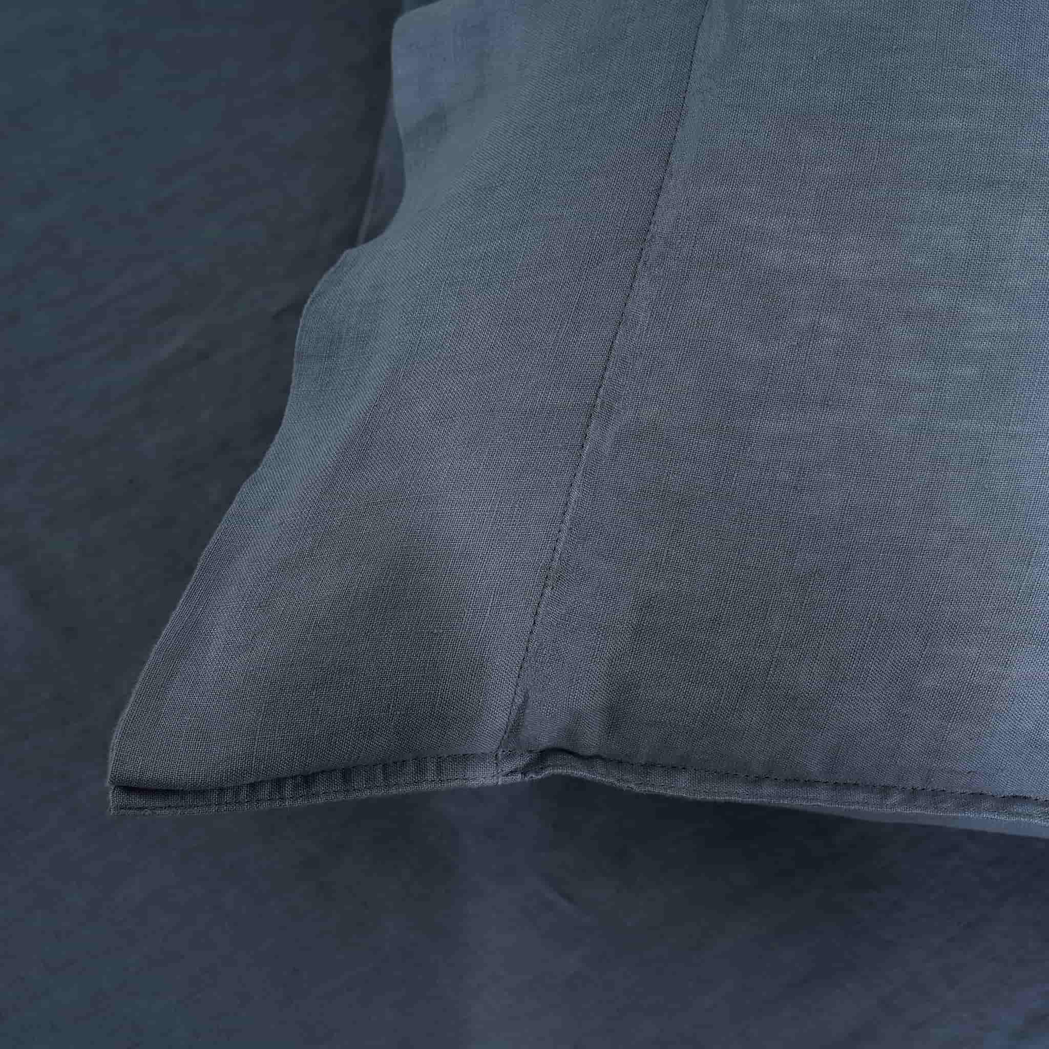 Silver Grey Linen Pillowcase Set (Set Of 2) - Linen Time