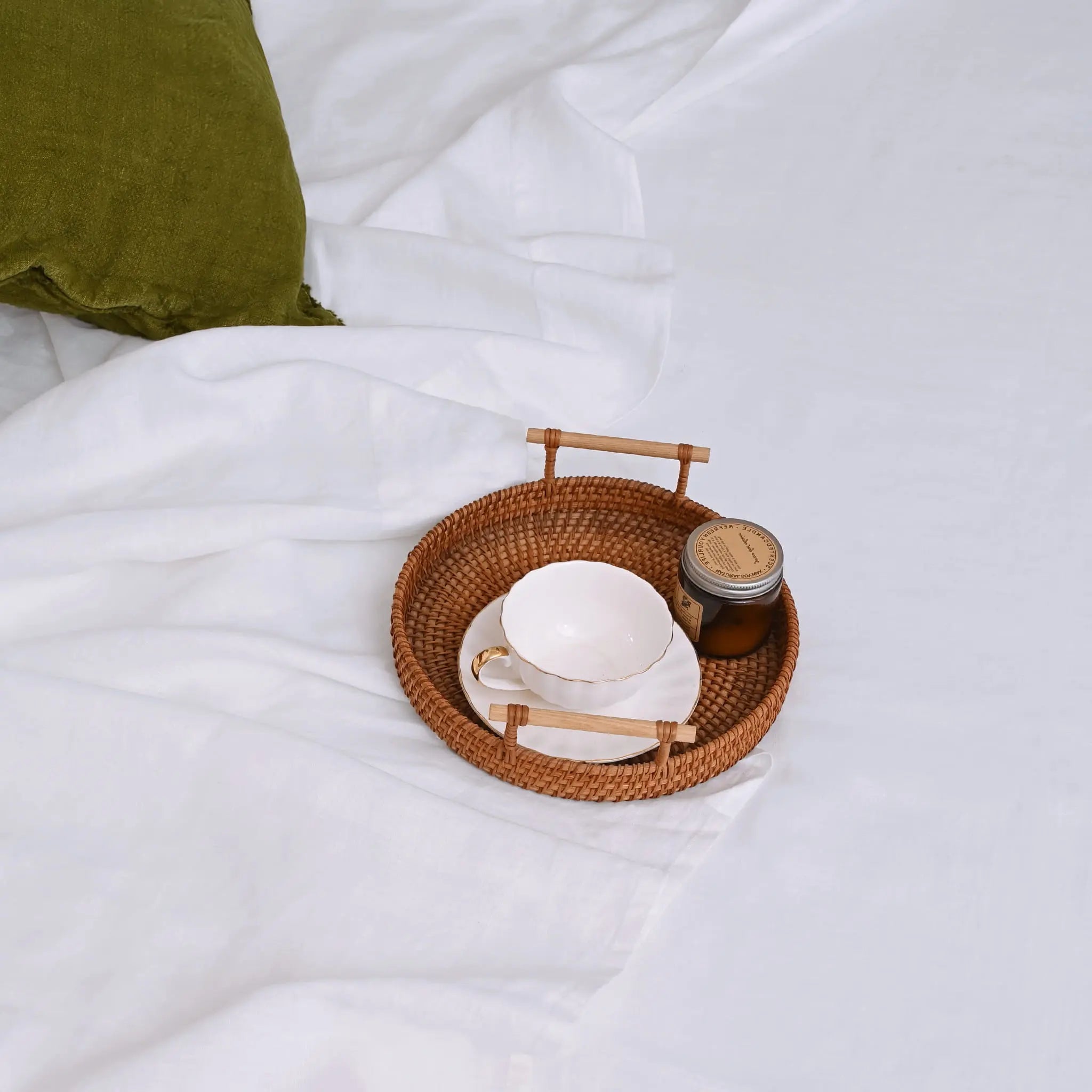 White Linen Sheet Set - Linen Times