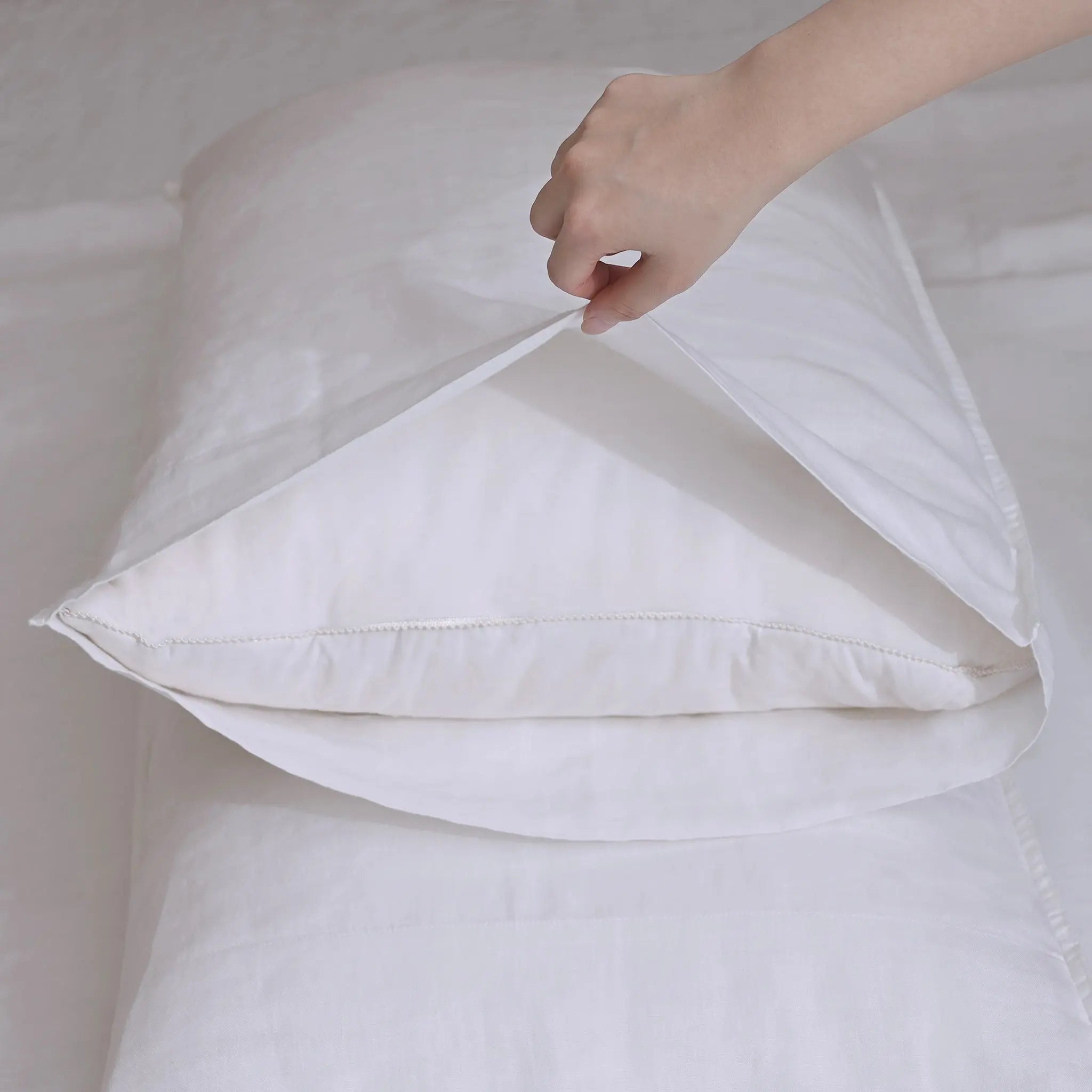 White Linen Sheet Set - Linen Times