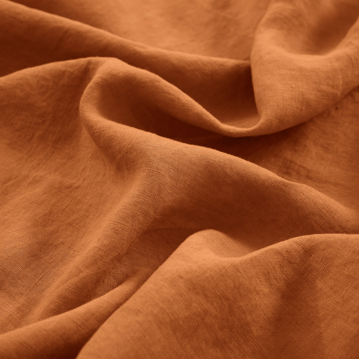 Amber Warmth Linen Pillowcase Set
