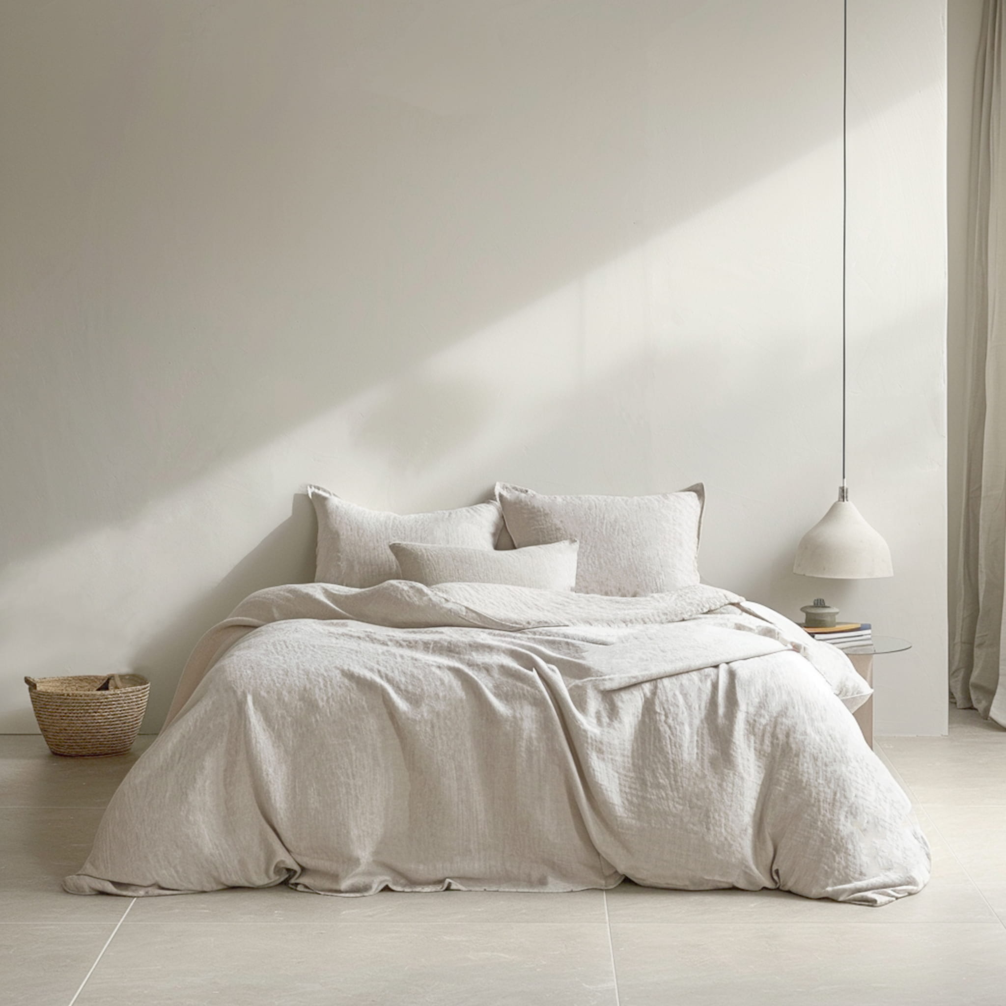 Natural Linen Duvet Cover - Linen Time