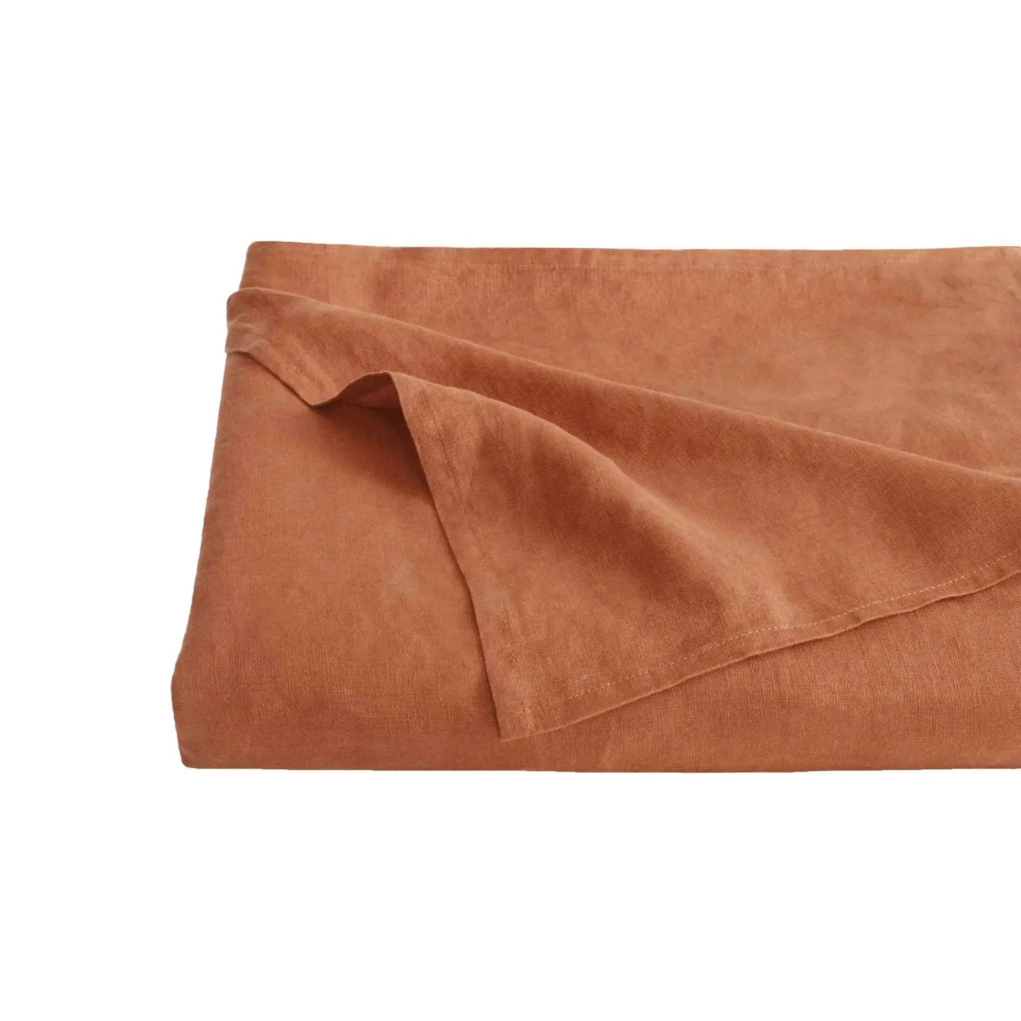 Pure Linen Fabric Curtains Clothing DIY Linen Fabric - Caramel - Linen Time #color_Caramel