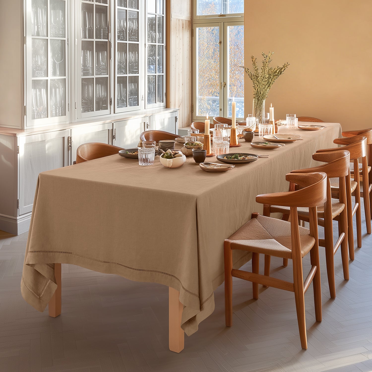 Macchiato-Hemstitch-Linen-Tablecloth