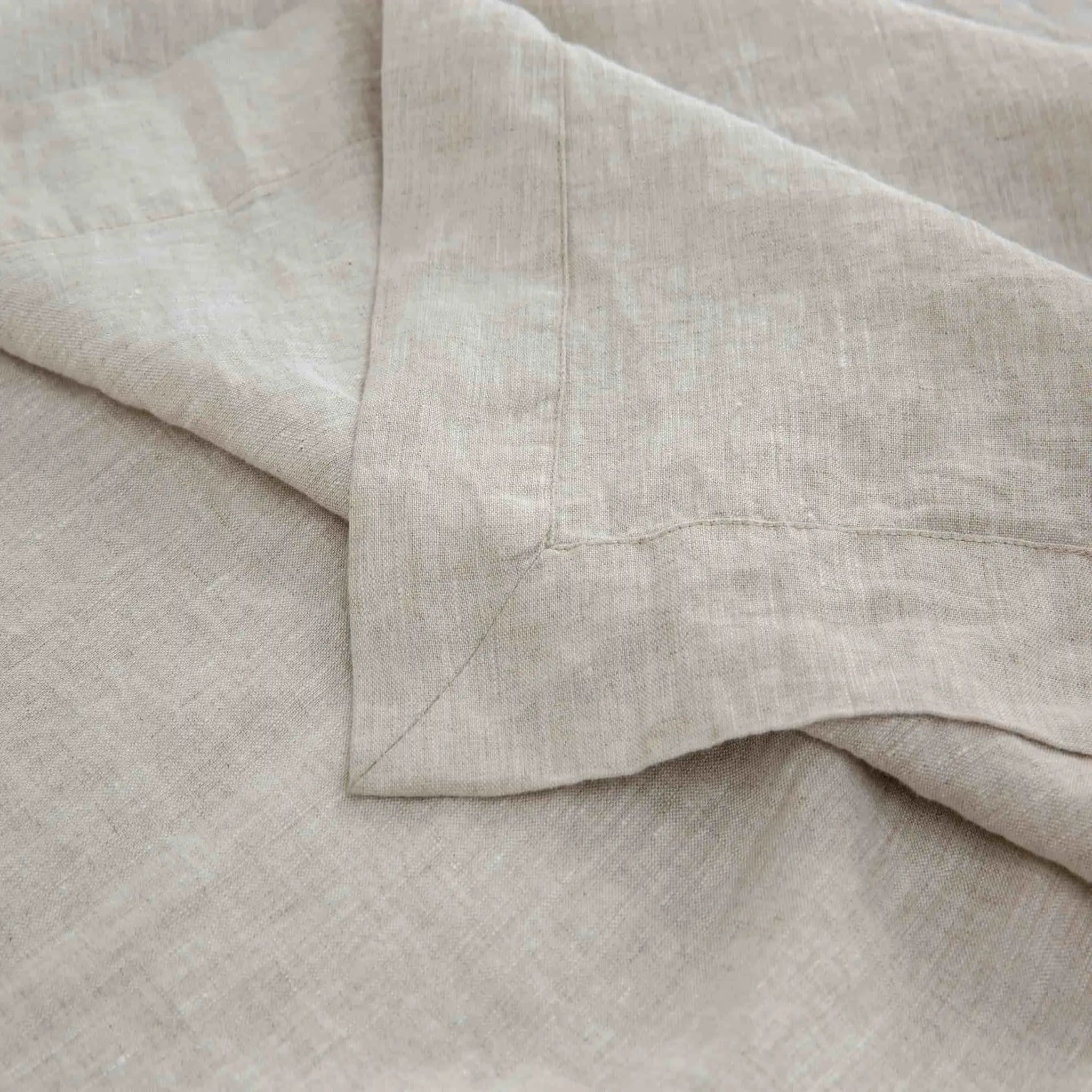 Natural Linen Tablecloth - Linen Time