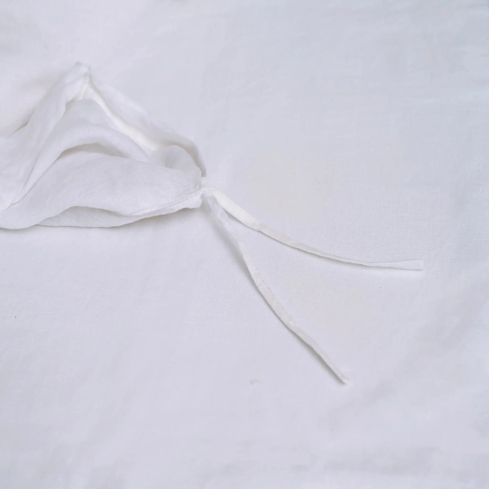 White Linen Duvet Cover - Linen Times