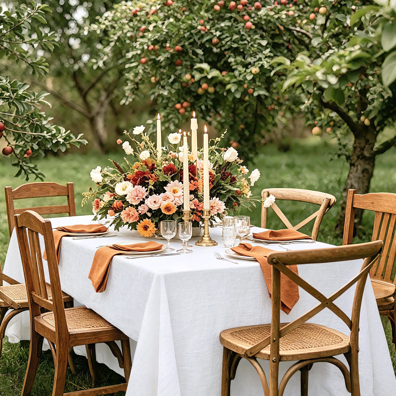White-Linen-Tablecloth