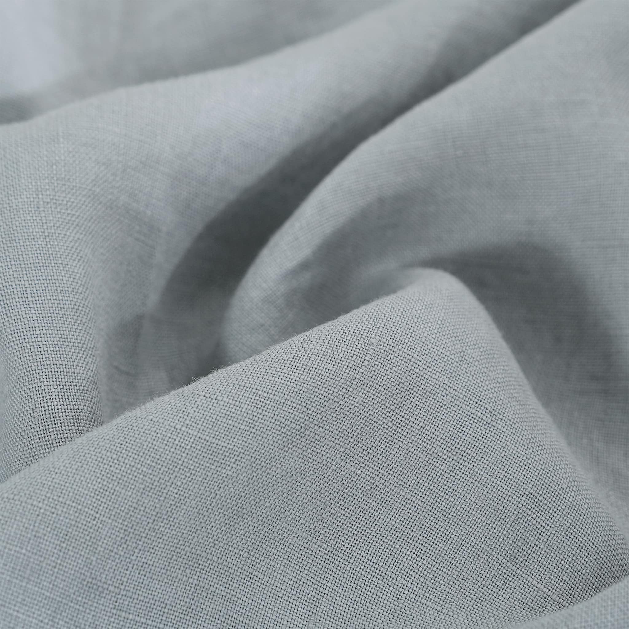 Light Grey Linen Duvet Cover - Linen Time