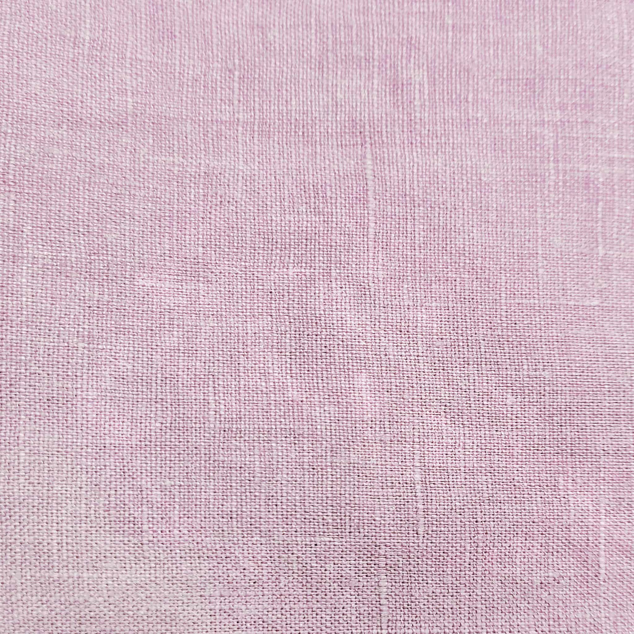 Pure Linen Fabric Curtains Clothing DIY Linen Fabric - Soft Pink - Linen Time #color_Soft Pink