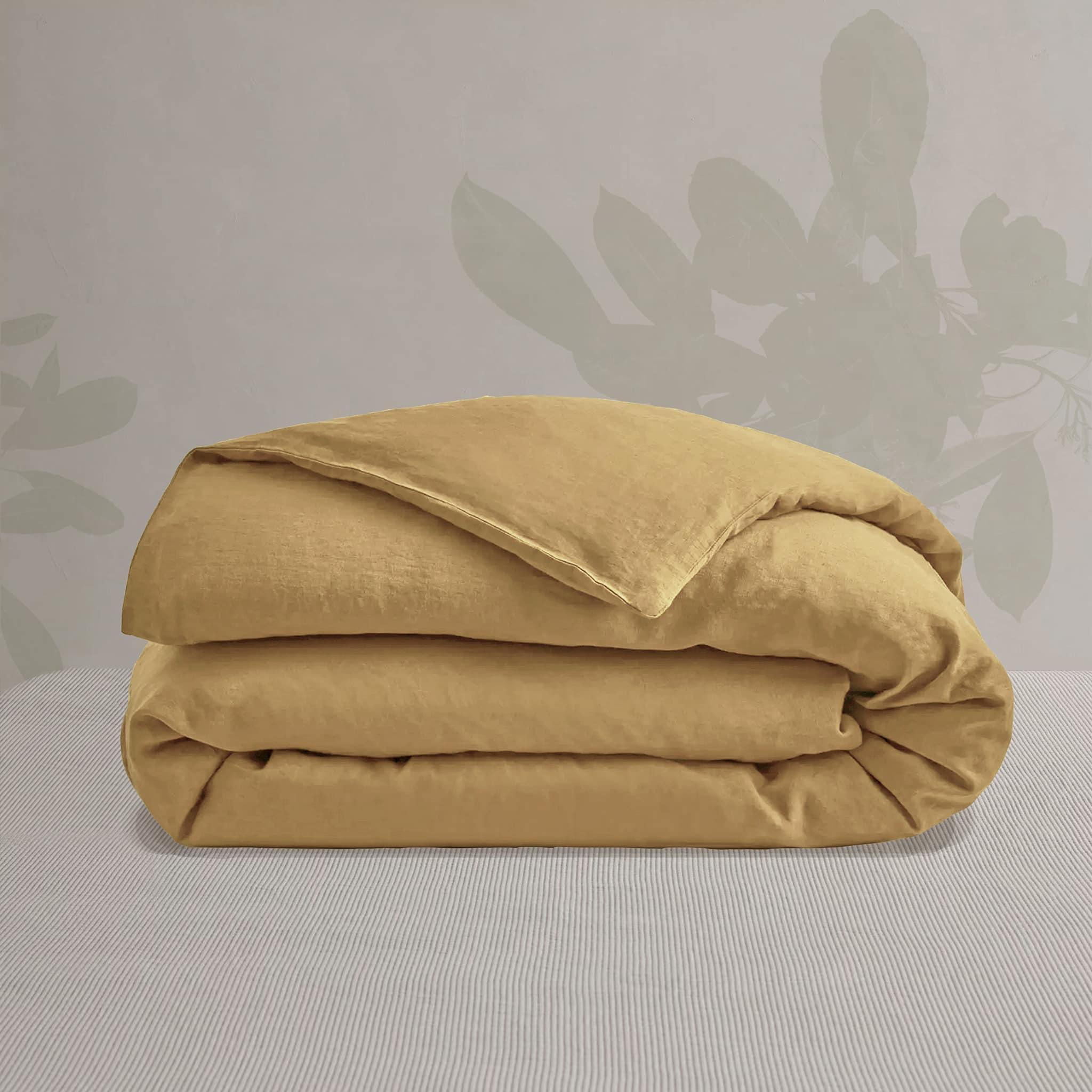 Sandy Beige Linen Duvet Cover - Linen Times