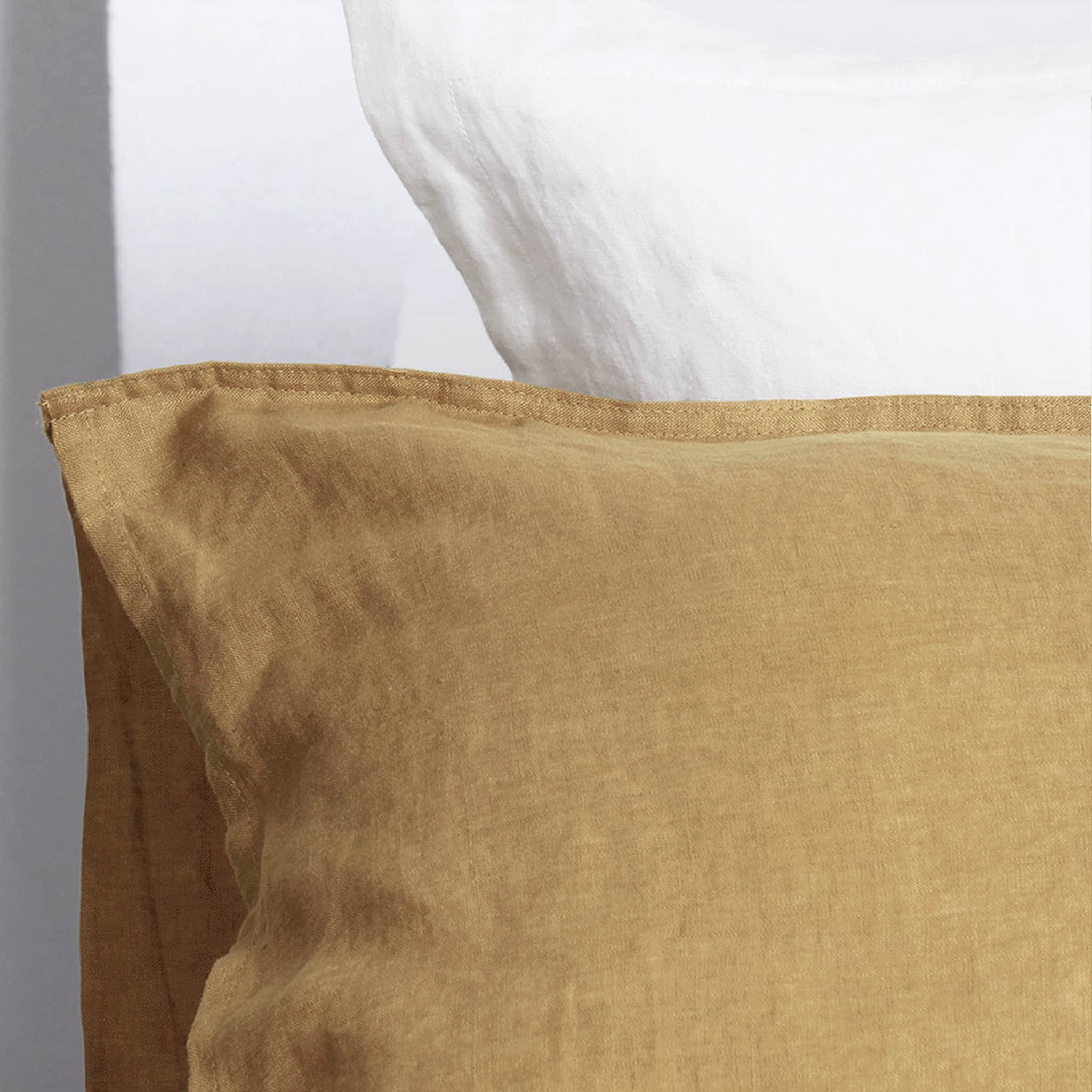 Sandy Beige Linen Duvet Cover Set - Linen Times