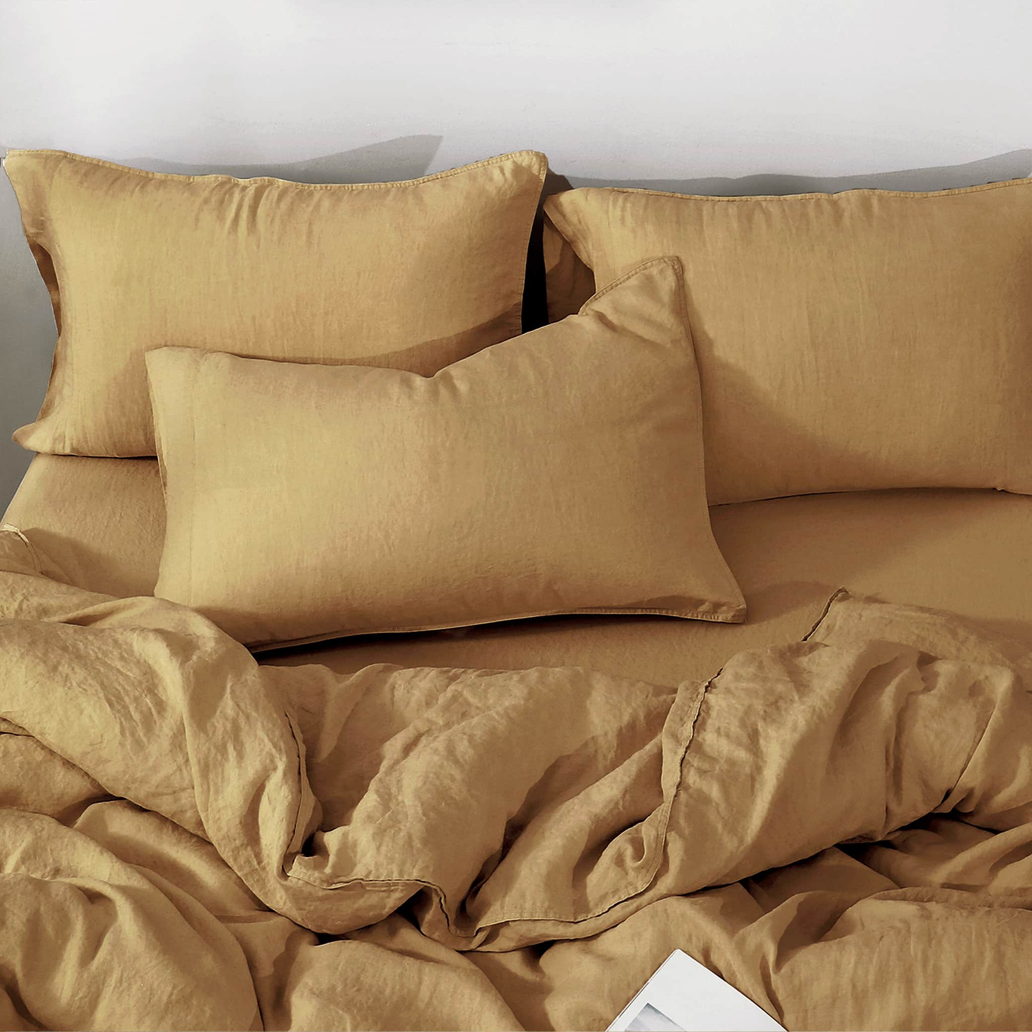 Sandy Beige Linen Pillowcase Set - Linen Times