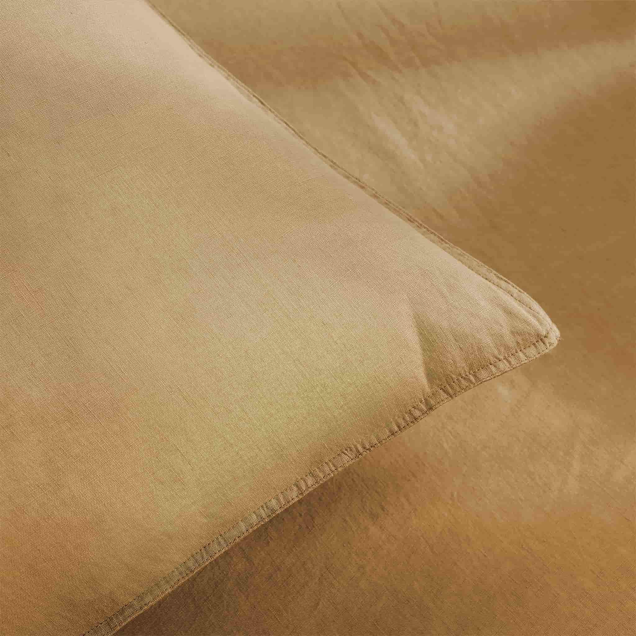 Sandy Beige Linen Pillowcase Set - Linen Times