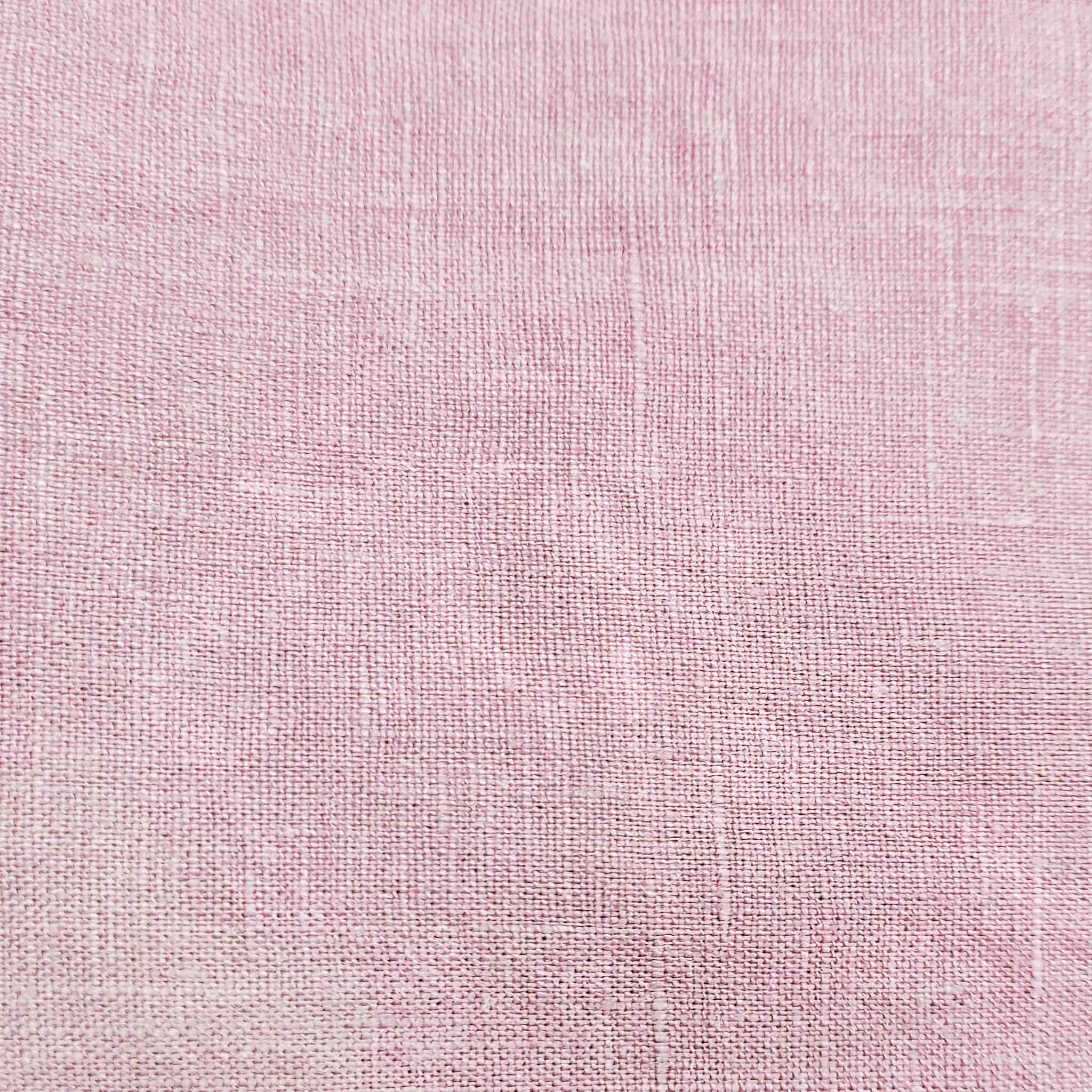 Soft Pink Linen Fitted Sheet - Linen Time