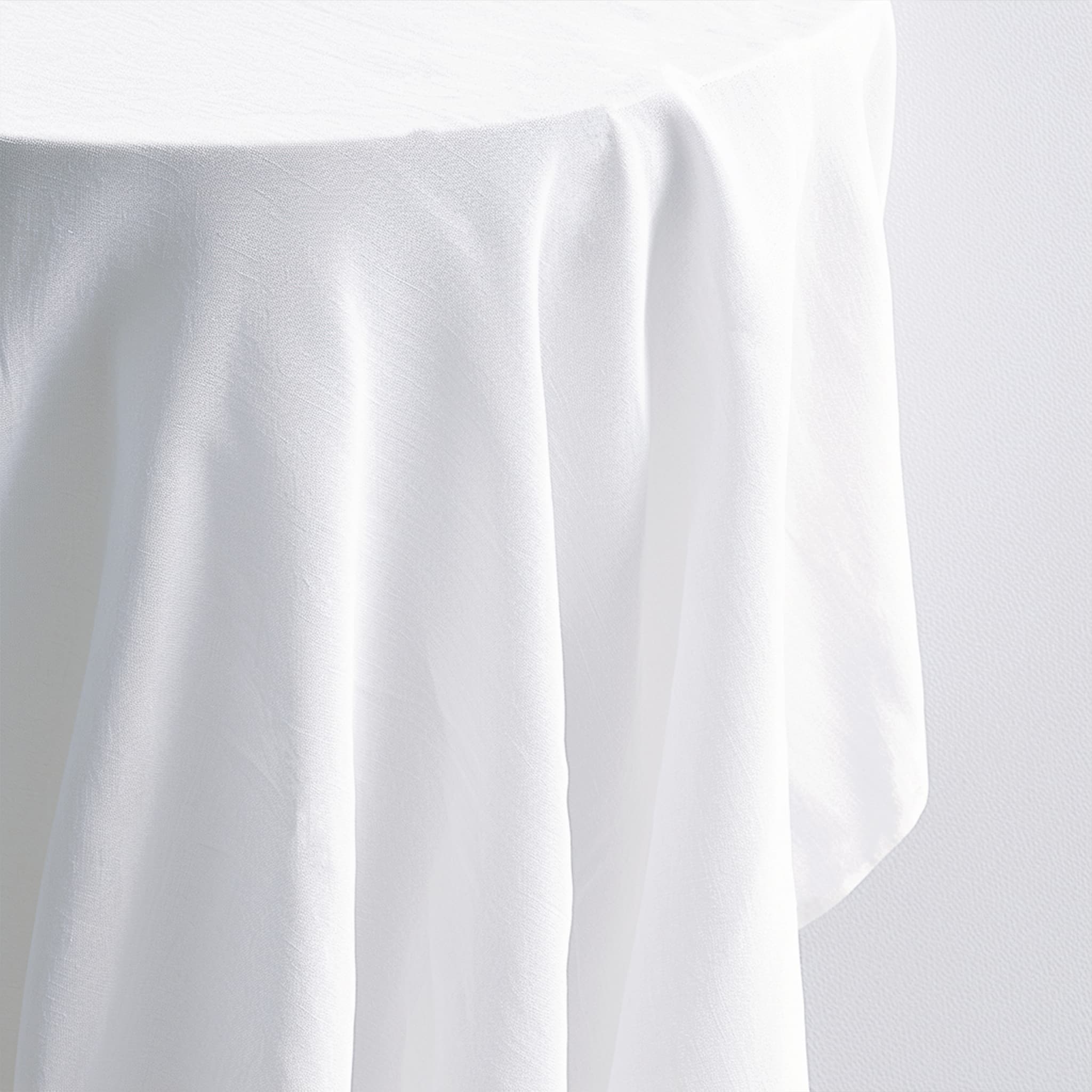 White Linen Tablecloth - Linen Time